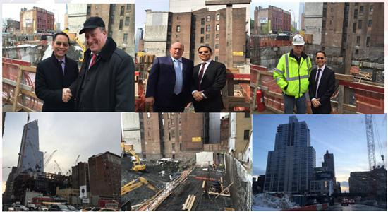 美成達董事長現場考察美國EB-5投資移民項目