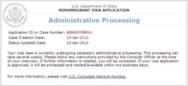 解密美國簽證中的221（g）行政審理