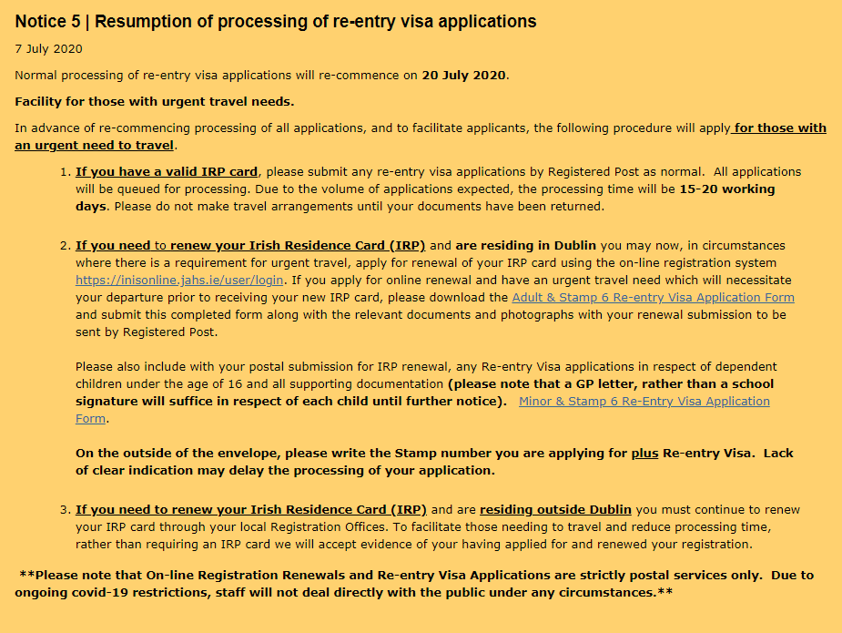 注意！愛爾蘭簽證預約開放！政府救助計劃將再度延長！